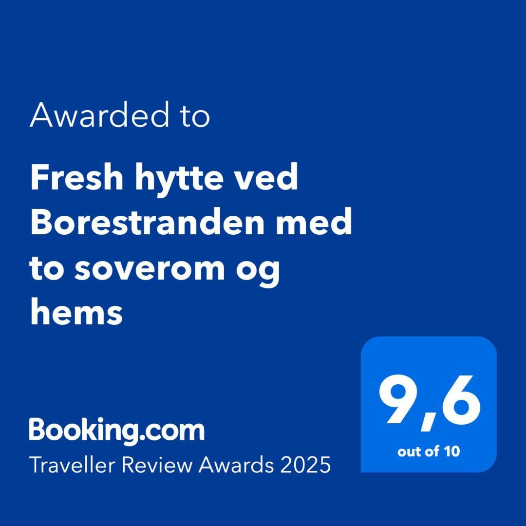 Fresh Hytte Ved Borestranden Med To Soverom Og Hems Klepp Luaran gambar